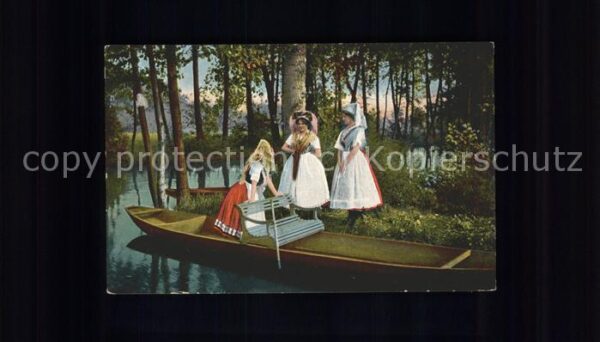Spreewald Bootspartie mit Spreewälderinnen