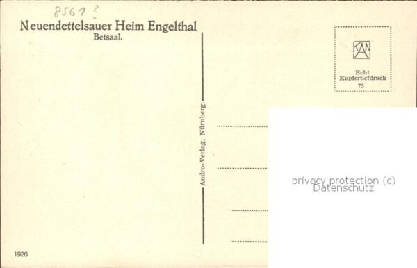 Engelthal Neuendettelsauer Heim – Bild 2