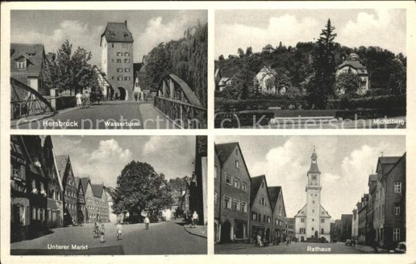 Hersbruck Wasserturm Michelberg Unterer Markt Rat