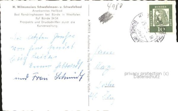 Bad Randringhausen Wilmsmeiers Schwefelmoor und Schwefelba – Bild 2