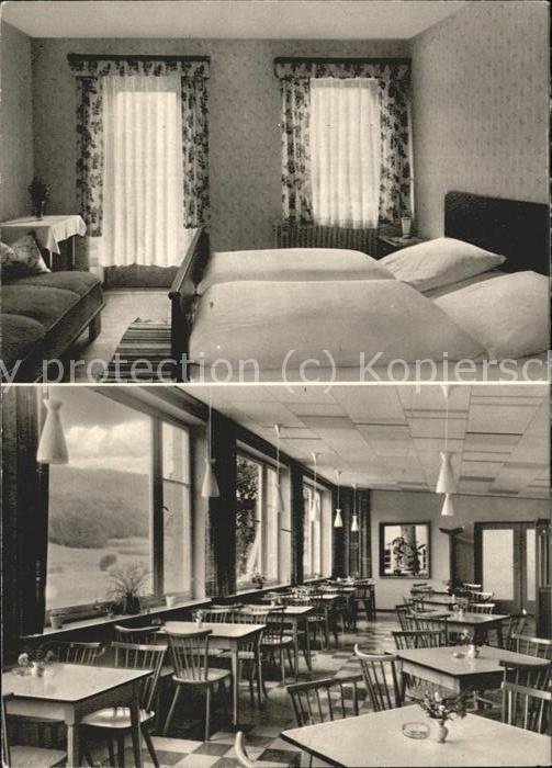 Egloffstein Gasthof Schlossblick Zimmer Gastraum