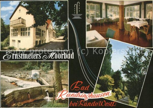 Bad Randringhausen Ernstmeiers Moorbad Teilansichten