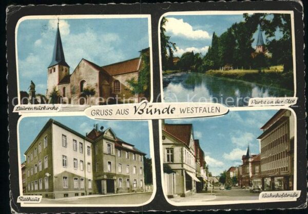 Buende Herford Laurentiuskirche Elsepartie Rathaus Bah