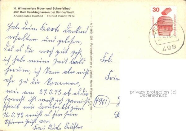 Bad Randringhausen Kurhaus Wilmsmeier Teilansichten – Bild 2