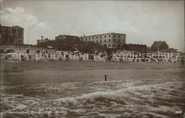 Wangerooge Nordseebad Strand