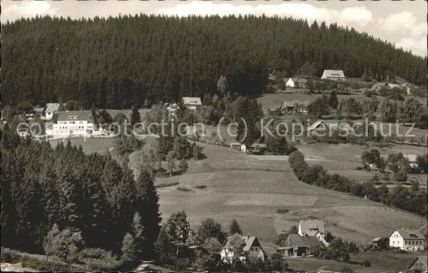 Warmensteinach Blick zum Tempelhofer Landheim