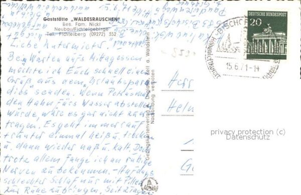 Neubau Oberfranken Gaststätte Waldesrauschen – Bild 2