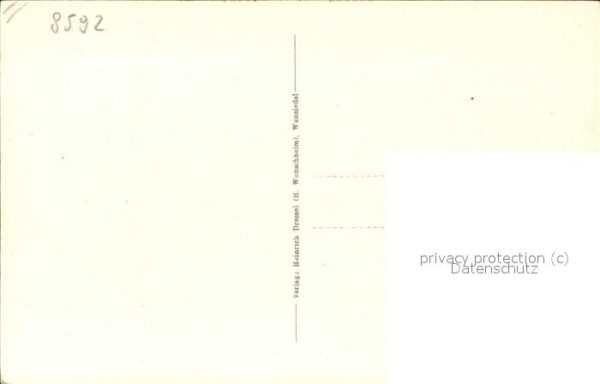 Wunsiedel Ortsansicht Zeichnung – Bild 2