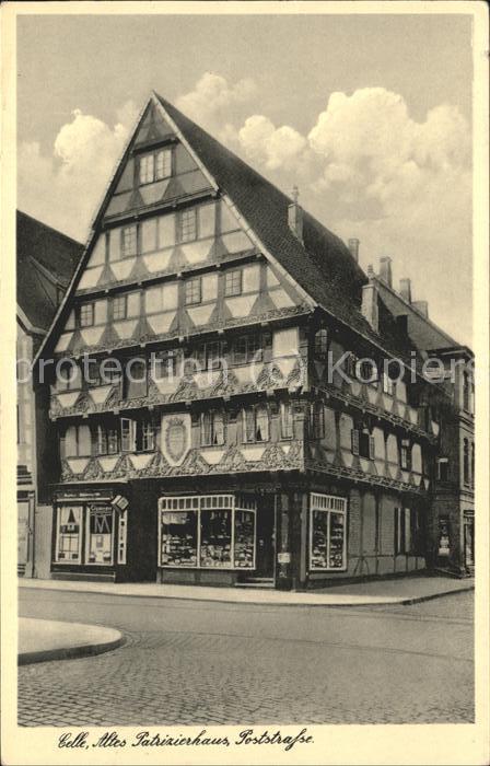 Celle Niedersachsen Altes Patrizierhaus Poststrasse Feldpos