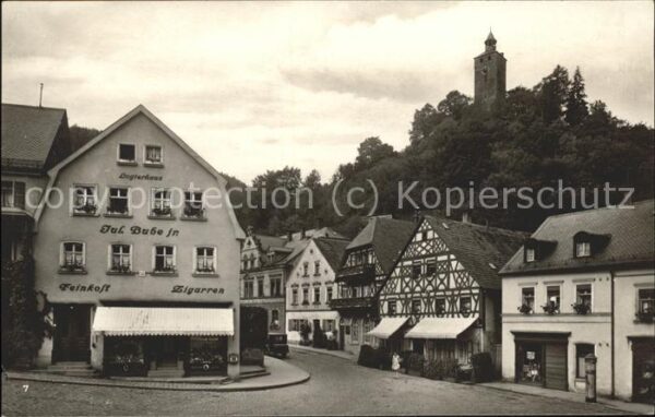 Bad Berneck Marktplatz Schlossberg