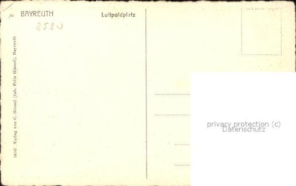 Bayreuth Luitpoldplatz – Bild 2