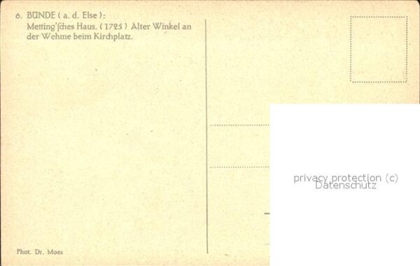 Buende Herford Mettingsches Haus Alter Winkel – Bild 2