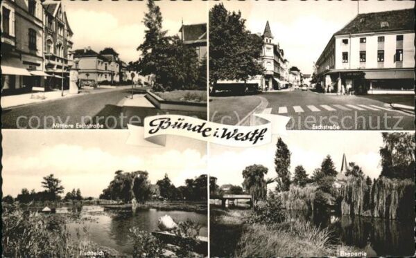 Buende Herford Mittlere Eschstrasse Fischteich Elsepar