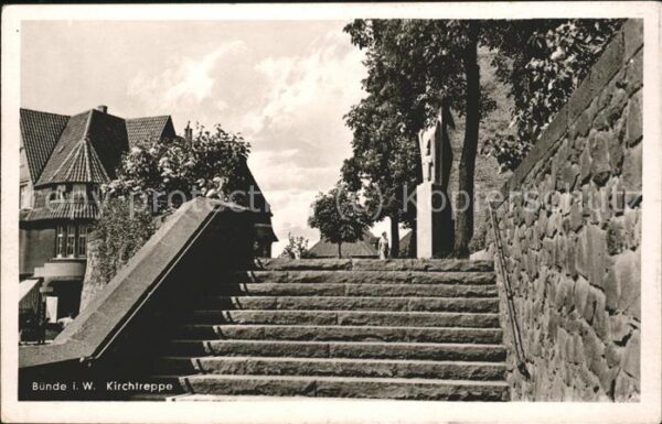 Buende Herford Kirchtreppe