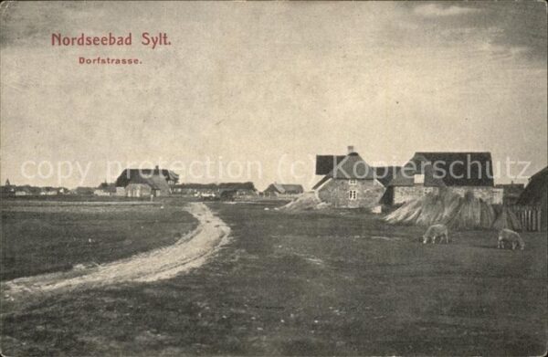 Sylt Dorfstrasse