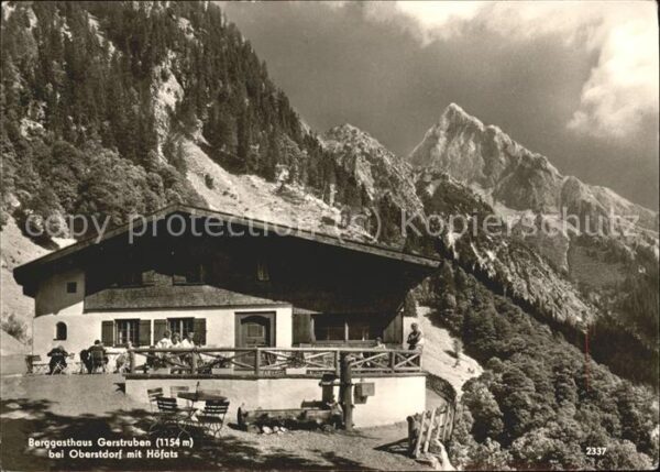 Oberstdorf Berggasthaus Gerstruben