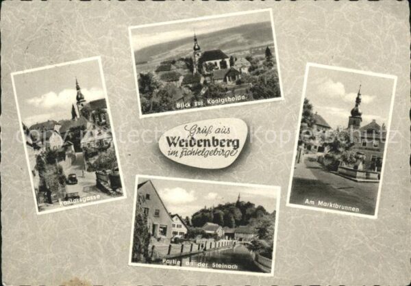 Weidenberg Kantorsgasse Königsheide Marktbrunnen S