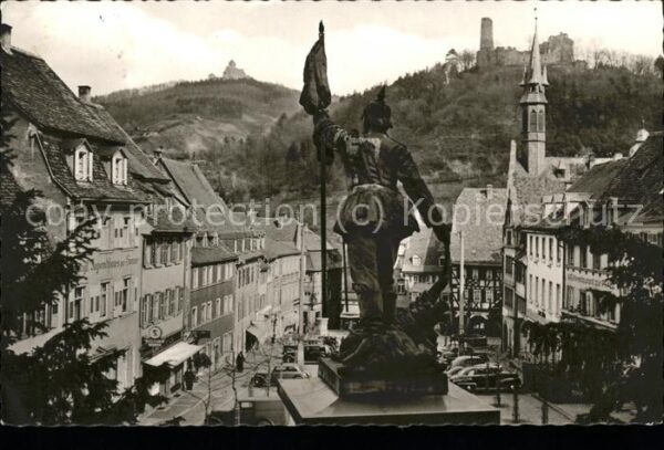 Weinheim Bergstrasse Marktplatz