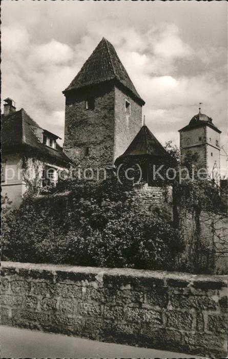 Ochsenfurt Stadtmauer Pulverturm