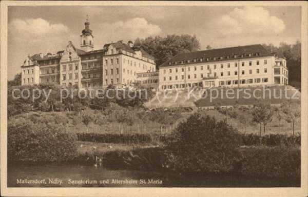 Mallersdorf Mallersdorf-Pfaffenberg Sanatorium Altersheim St. Maria