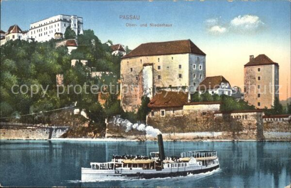 Passau Ober- u. Niederhaus Dampfer
