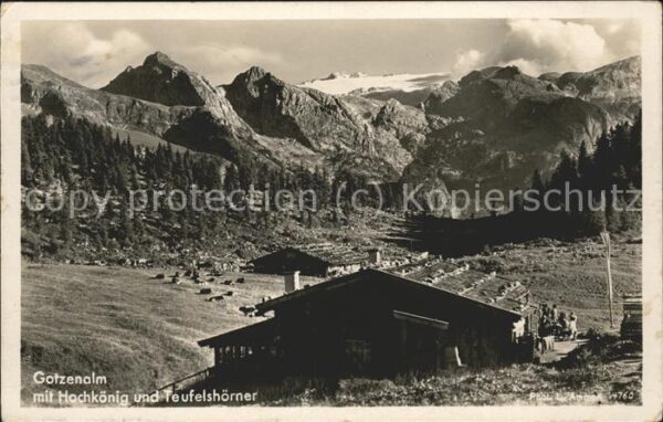 Koenigsee Berchtesgaden Gotzenalm Hochkönig