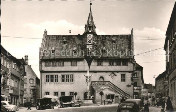 Ochsenfurt Marktplatz Rathaus