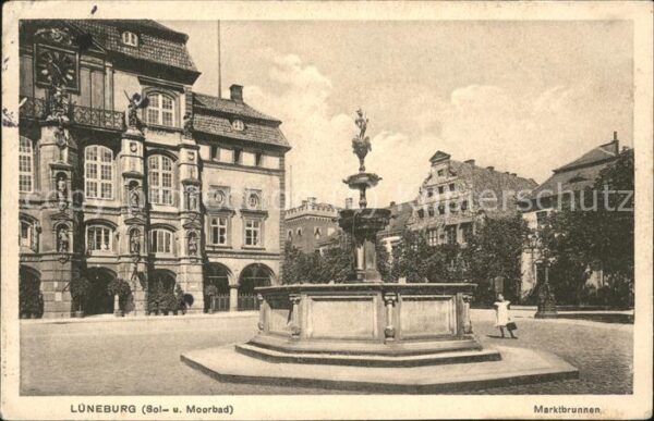 Lueneburg Marktbrunnen