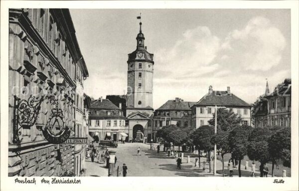 Ansbach Mittelfranken Am Herriedertor