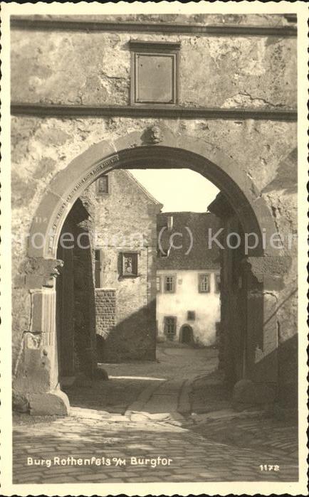 Rothenfels Unterfranken Burgtor