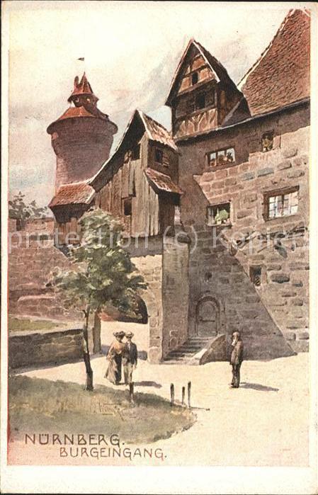 Nuernberg Burgeingang
