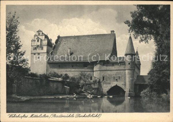 Dinkelsbuehl Stadtmühle