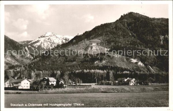 Staudach Oberbayern Hochgerngipfel