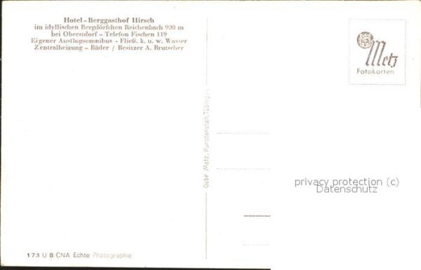 Reichenbach Oberstdorf Oberstdorf Hotel Hirsch – Bild 2