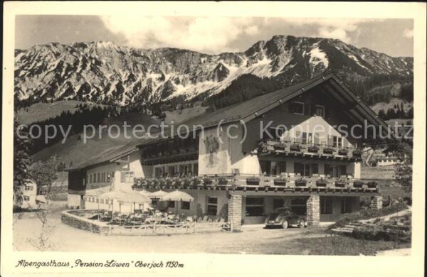 Oberjoch Alpengasthaus Pension Löwen