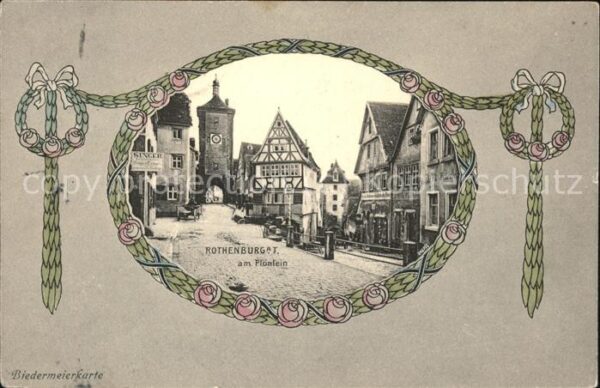 Rothenburg Tauber Am Plönlein