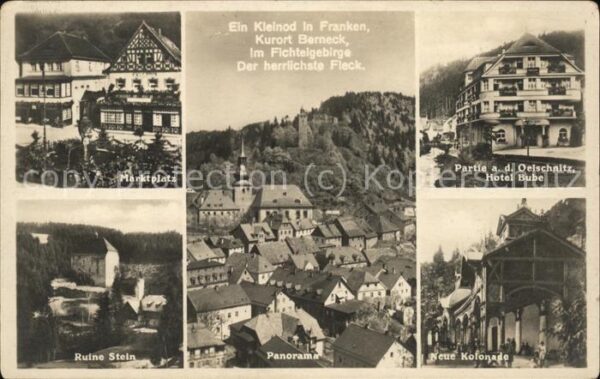 Bad Berneck Hotel Bube Ruine Stein