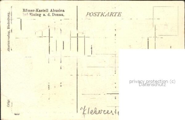 Eining Hadrianssäule Römerkastell Abusina – Bild 2
