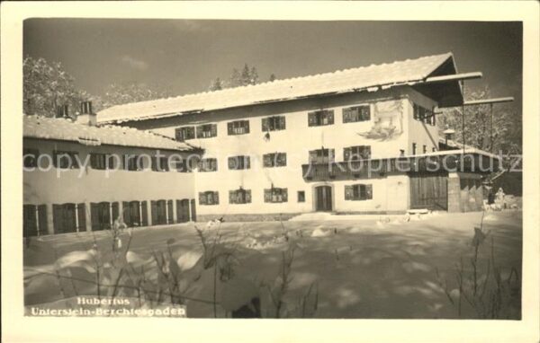 Unterstein Niederbayern Hubertus