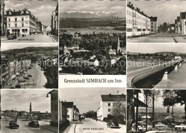 Simbach Inn Inn Brüce Schellenberghaus Braunau