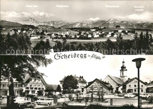 Scheidegg Allgaeu Hochkünzelspitze