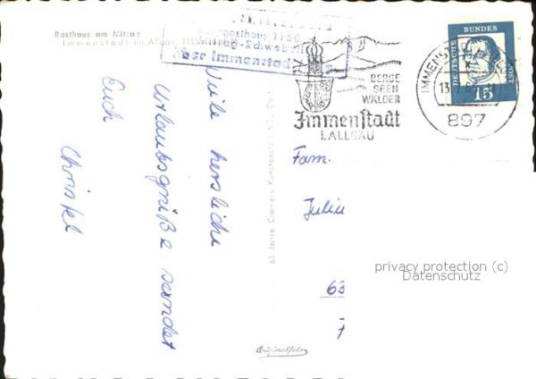 Immenstadt Allgaeu Rasthaus am Mittag – Bild 2