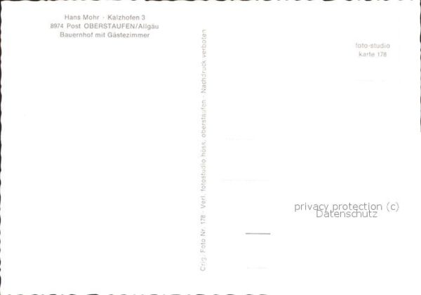 Oberstaufen Bauernhof Post – Bild 2