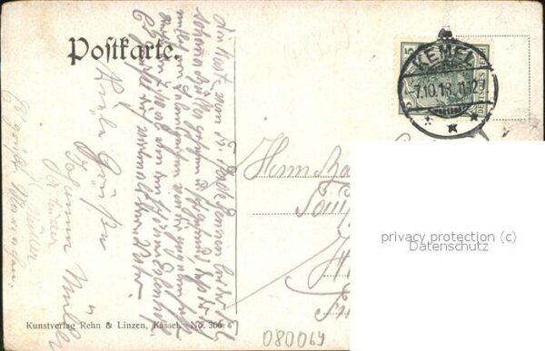 Hunde Ente Künstlerkarte Verlag-Rehn und Linz – Bild 2