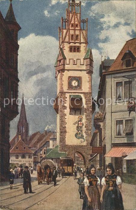 Hoffmann Heinrich Nr. 156 Freiburg i. Br. Schwabentor