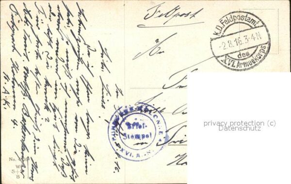 Kindersoldaten Kuh melken Ad. Hoffmann Nr. 4916 Fedpos – Bild 2