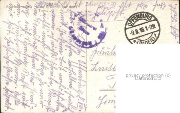 Hoffmann Ad. Nr. 5353 Am Brunnen vor dem Tore – Bild 2