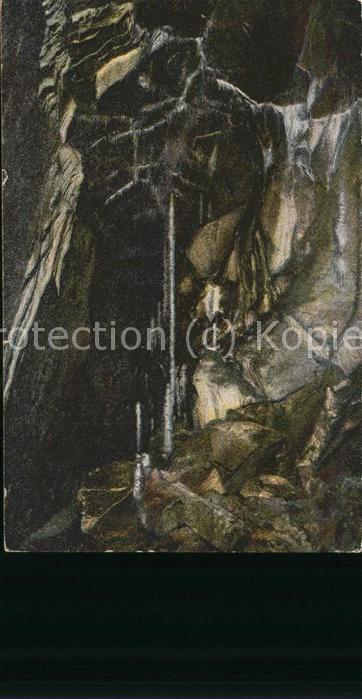 Hoehlen Caves Grottes Hermannshöhle Rübeland