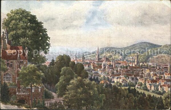 Marschall Vinzenz Nr. 706 Freiburg i. Br. Stempel Leipzig