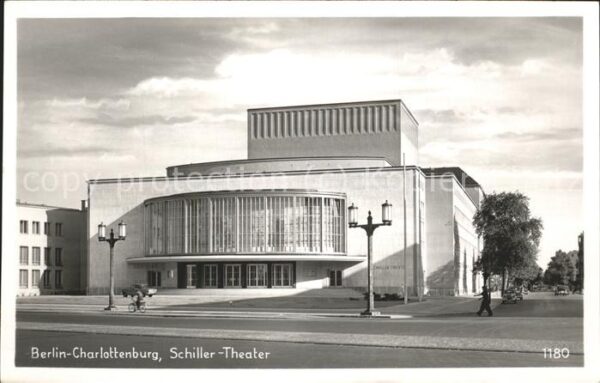 Theatergebaeude Berlin-Charlottenburg Schiller-Theater
